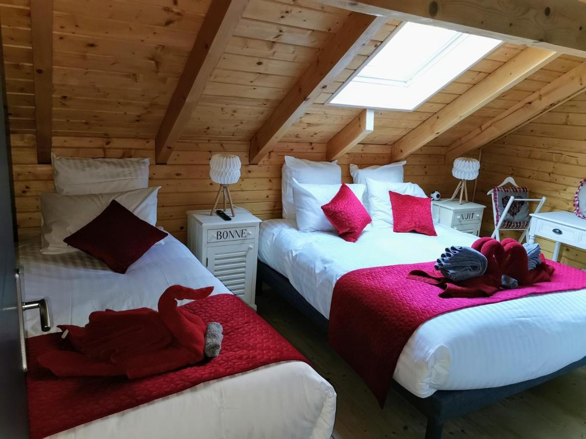 Nouveau Chalet M.Meta 12 Pers Sauna,Jacuzzi,Billard クソンリュプト・ロンジュメール エクステリア 写真